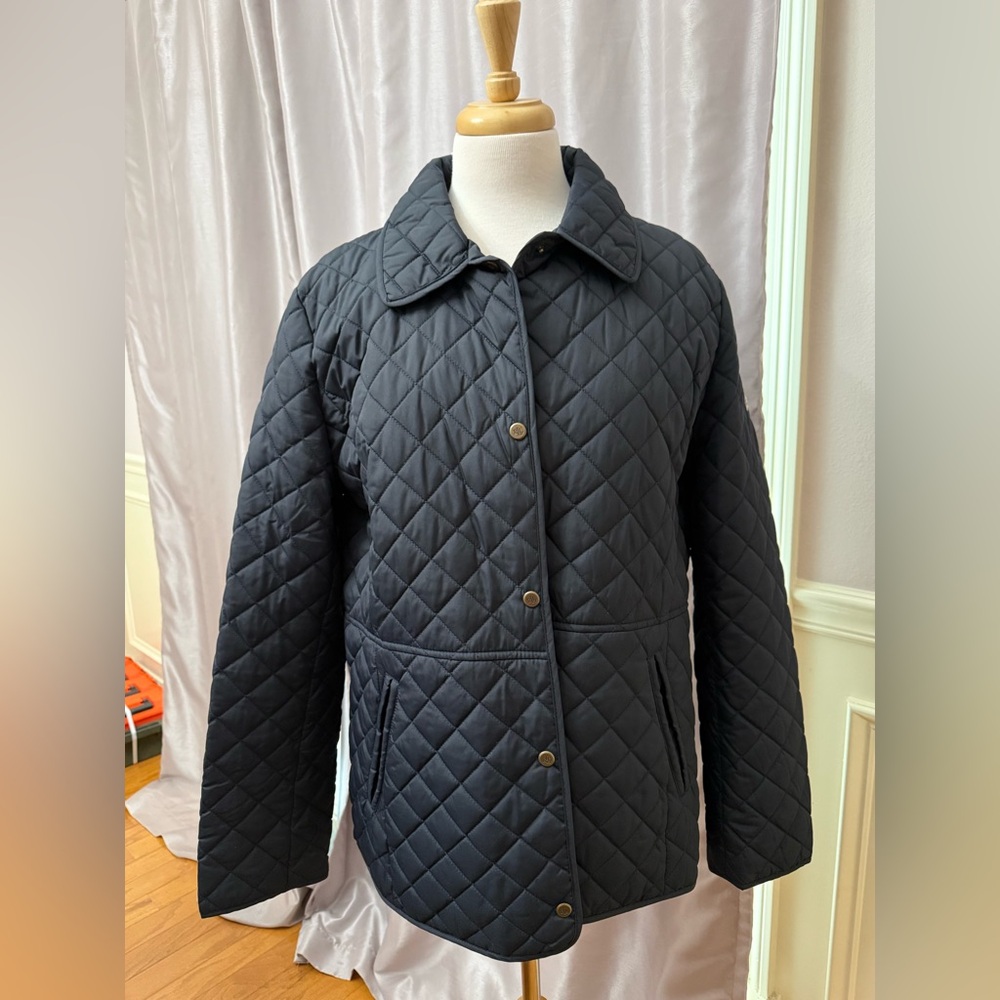 Lauren Ralph Lauren Black Quilted Puffer Jacket